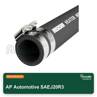 SAEJ20R3 manguera goma calefacción 25mm 3m