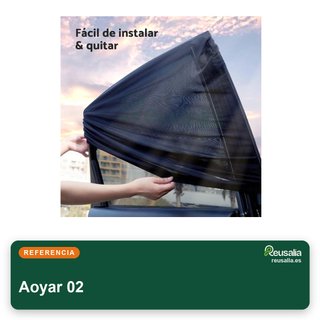 Parasol coche lateral protección UV niños