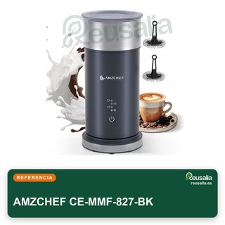 AMZCHEF espumador leche eléctrico 4 en 1