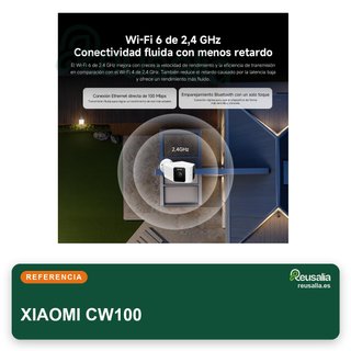 XIAOMI CW100 cámara vigilancia exterior doble