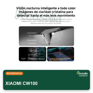 XIAOMI CW100 cámara vigilancia exterior doble