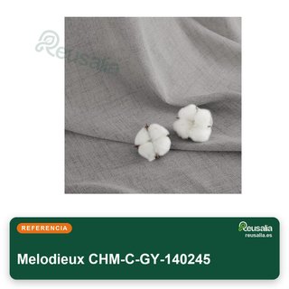 Melodieux cortinas semitransparentes riel lino