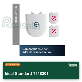 Ideal Standard asiento inodoro Esedra T318201