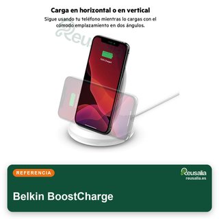 Belkin Soporte Carga Inalámbrica 15W BoostCharge