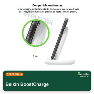 Belkin Soporte Carga Inalámbrica 15W BoostCharge