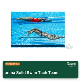 arena Solid Swim Tech Team bañador mujer deportivo talla 44