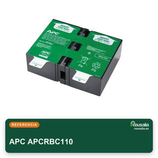 APC APCRBC110 Batería sustitución UPS APC