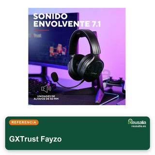 GXTrust Fayzo auriculares gaming inalámbricos 7.1