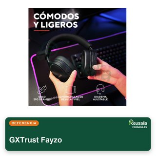 GXTrust Fayzo auriculares gaming inalámbricos 7.1