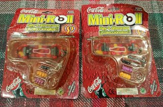 2 Mini Roll Coca-Cola con strumenti