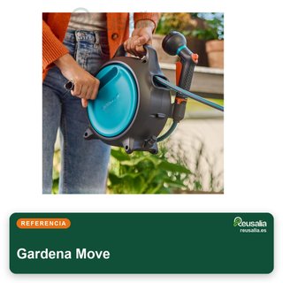 Gardena Portamangueras portátil Move compacto