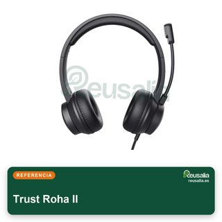 Trust Roha II auriculares USB con micrófono