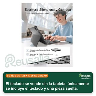 - Inateck teclado ultraligero desmontable iPad