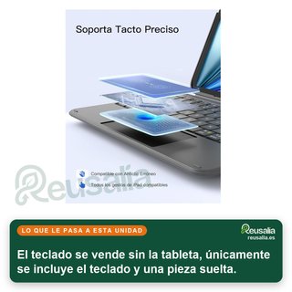 - Inateck teclado ultraligero desmontable iPad