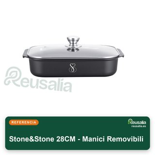 Stone&Stone fuente horno antiadherente 34x8 cm