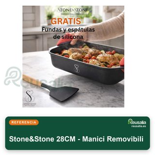 Stone&Stone fuente horno antiadherente 34x8 cm