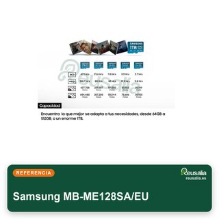 Samsung MB-ME128SA/EU 128GB EVO Select microSD