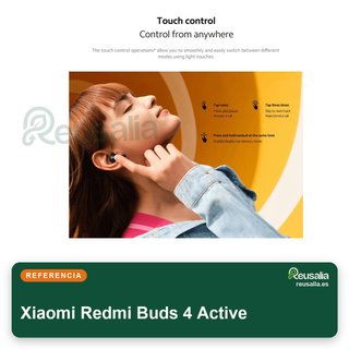 Xiaomi Redmi Buds 4 Active auriculares bluetooth