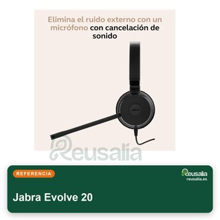 Jabra Evolve 20 auriculares cable USB-C