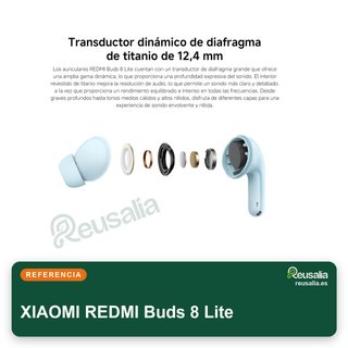 XIAOMI REDMI Buds 8 Lite ANC 42dB Azul