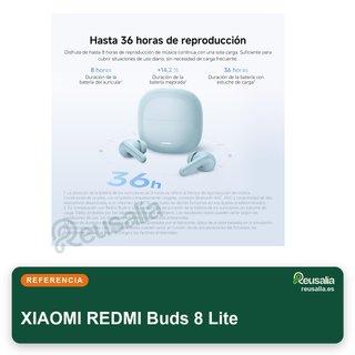 XIAOMI REDMI Buds 8 Lite ANC 42dB Azul