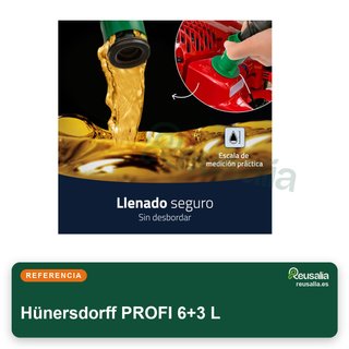 Hünersdorff Bidón doble PROFI 6+3 L