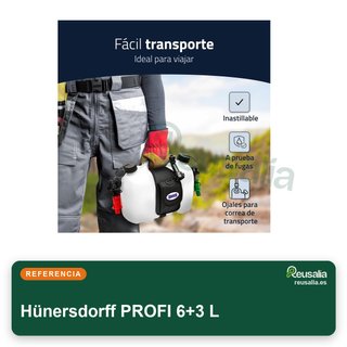 Hünersdorff Bidón doble PROFI 6+3 L