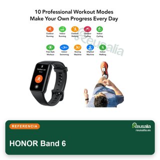 HONOR Band 6 Smartband pantalla AMOLED color