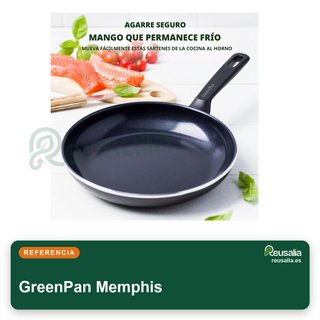 GreenPan Memphis sartén aluminio cerámica 28cm