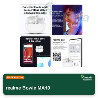 realme Bowie MA10 auriculares inalámbricos con