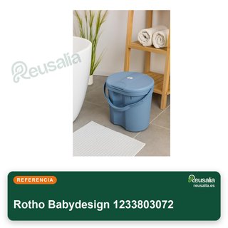 Rotho Babydesign cubo pañales hermético azul