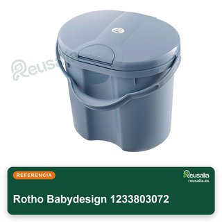Rotho Babydesign cubo pañales hermético azul