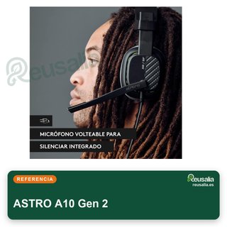 ASTRO A10 Gen 2 auriculares gaming micrófono