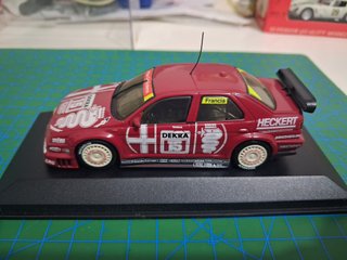 Modellino Alfa Romeo 155 V6 TI DTM Francia 1/43