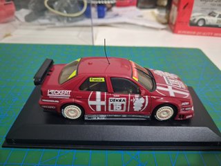 Modellino Alfa Romeo 155 V6 TI DTM Francia 1/43