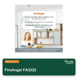 FireAngel detector monóxido carbono FA3322 digital