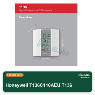 Honeywell T136C110AEU T136 termostato
