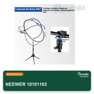Neewer brazo extensible soporte reflector aluminio