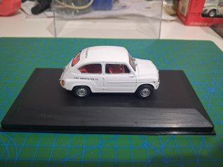 Modellino Fiat Abarth 850 TC 1/43 Metro