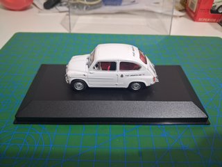 Modellino Fiat Abarth 850 TC 1/43 Metro