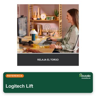 Logitech Lift ratón vertical ergonómico