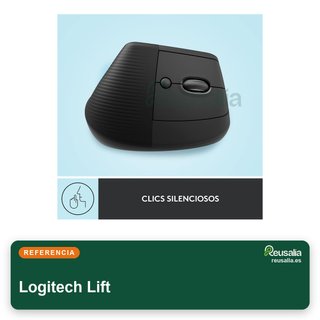Logitech Lift ratón vertical ergonómico