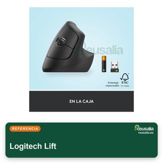 Logitech Lift ratón vertical ergonómico