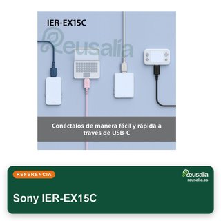 Sony IER-EX15C auriculares cable USB-C ligeros