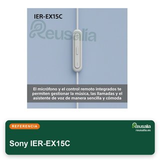 Sony IER-EX15C auriculares cable USB-C ligeros