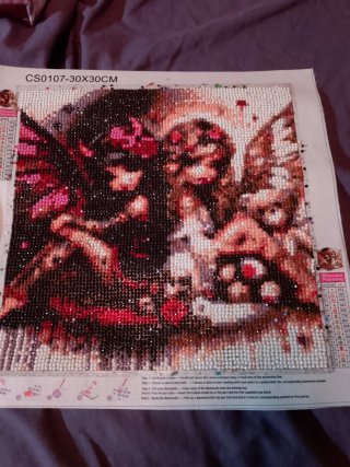 Pintura Diamante CS0107 30x30cm