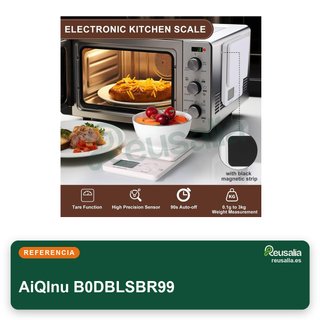 AiQInu báscula cocina digital precisión