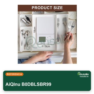 AiQInu báscula cocina digital precisión