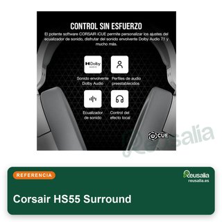 Corsair HS55 Surround auriculares gaming 7.1