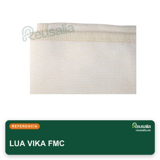 Falda mesa camilla rectangular chenilla crudo